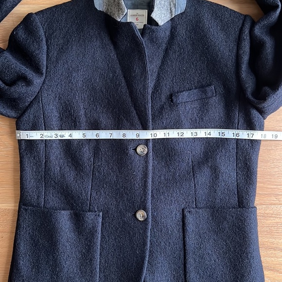 GAP Classic Academy Blazer Jacket - Viscose/Wool Shell - Size 6 - Picture 12 of 13